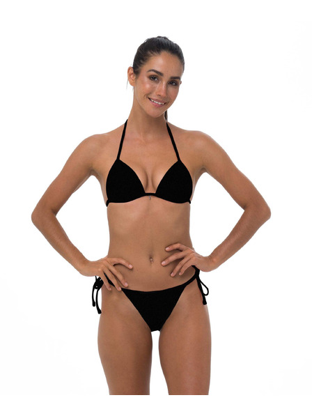69slam Costum de baie pentru femei 69SLAM top PLAIN BLACK