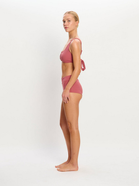 Modibodi Costum de baie Modibodi Molokai Plunge Tie Back Top Mauve vârf
