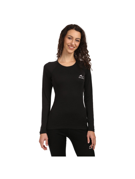 HUSKY Tricou termic dama HUSKY MERTEE merino negru