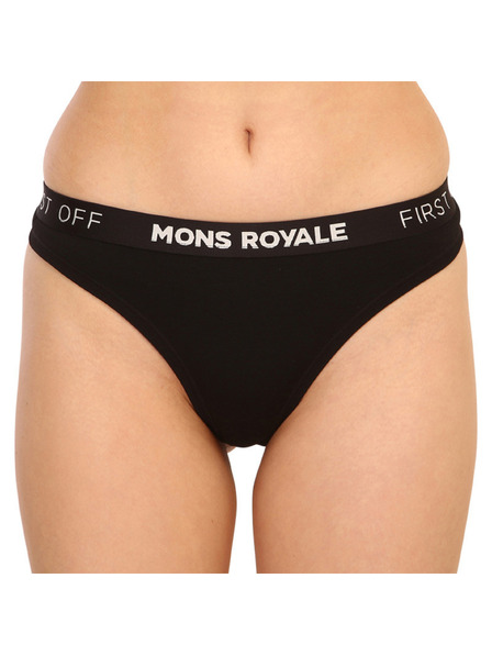 Mons Royale Tanga dama Mons Royale merino negru