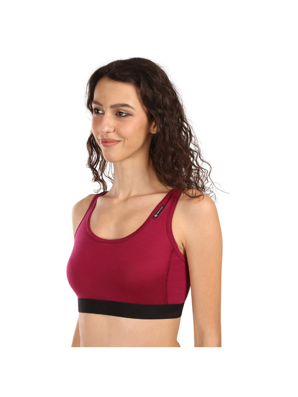 Sensor Sutien dama Sensor Active merino roșu