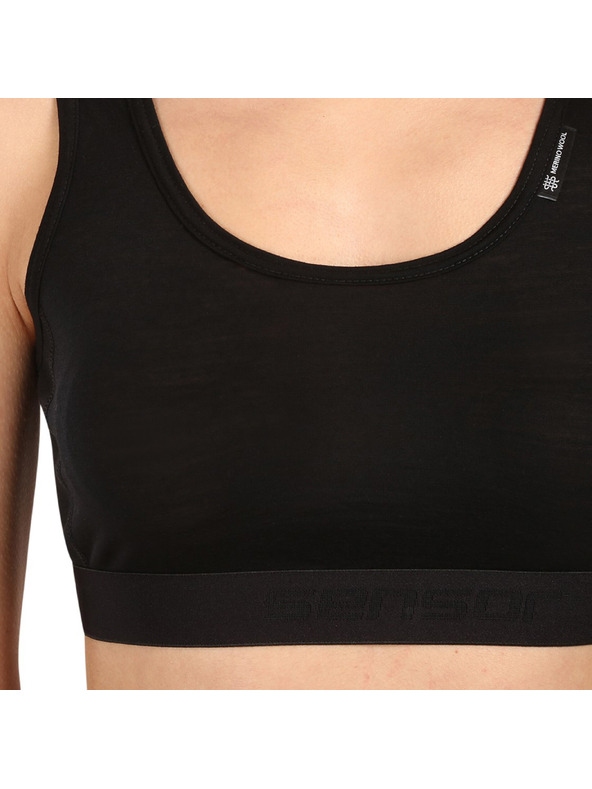 Sensor Sutien dama Sensor Active merino negru