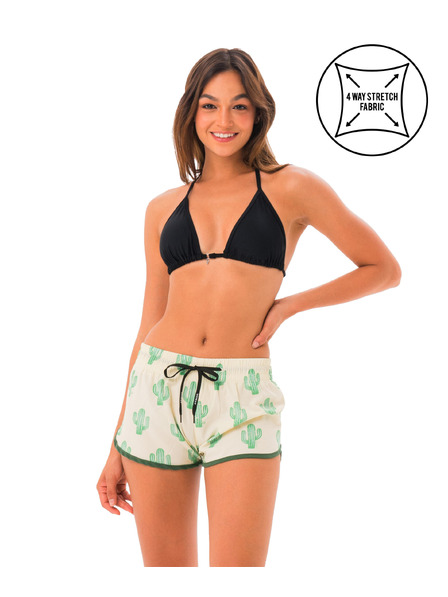 69slam Pantaloni scurți pentru femei 69SLAM DESERT SCENE LAYLA