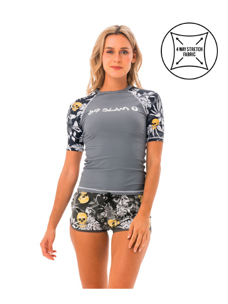 69slam Pantaloni scurți pentru femei 69SLAM WILD GARDEN LAYLA