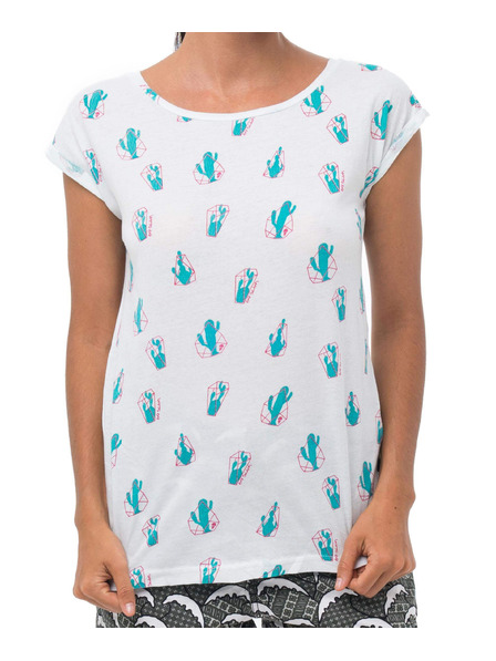 69slam Tricou pentru femei 69SLAM DURI DURI WHITE ELISA