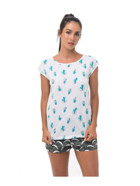 69slam Tricou pentru femei 69SLAM DURI DURI WHITE ELISA