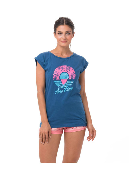 69slam Tricou pentru femei 69SLAM 69 DAWN BLUE ELISA