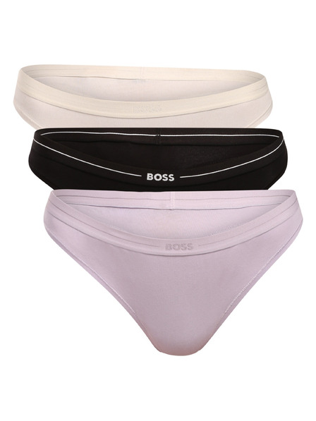 BOSS Set trei - Tanga pentru femei BOSS multicolor