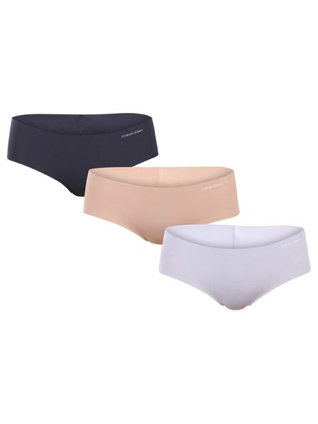 Calvin Klein Set de trei - chiloți fără cusură multicolori Calvin Klein pentru femei