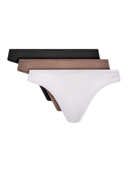 Calvin Klein Set trei - Tanga pentru femei Calvin Klein multicolor