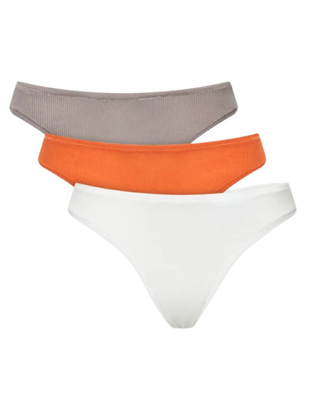 Calvin Klein Set trei - Tanga pentru femei Calvin Klein multicolor