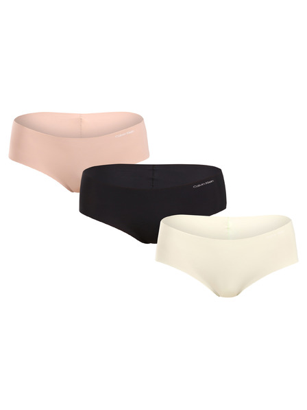 Calvin Klein Set de trei - chiloți fără cusură multicolori Calvin Klein pentru femei