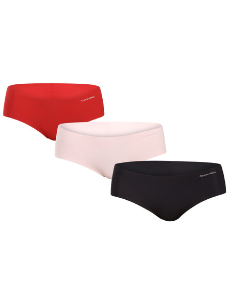 Calvin Klein Set de trei - chiloți fără cusură multicolori Calvin Klein pentru femei