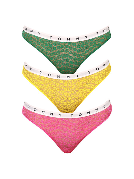 Tommy Hilfiger Set de trei - chiloți pentru femei Tommy Hilfiger multicolor