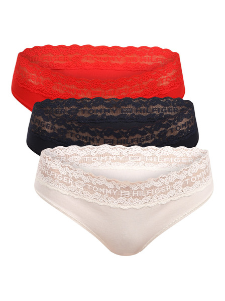 Tommy Hilfiger Set de trei - chiloți pentru femei Tommy Hilfiger multicolor