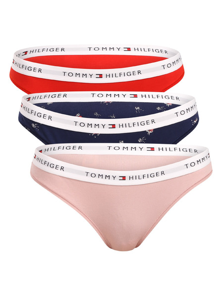 Tommy Hilfiger Set de trei - chiloți pentru femei Tommy Hilfiger multicolor