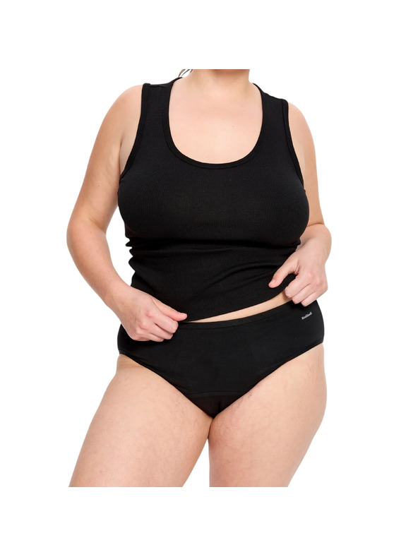 Modibodi Chilot menstrual Modibodi Basic Mid-Rise Brief Super-Overnight