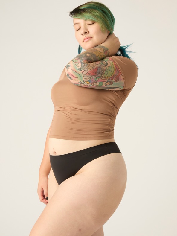 Modibodi Chilot menstrual Modibodi Seamfree Thong Light-Moderate