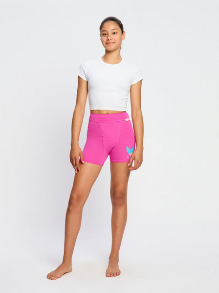 Modibodi Set de doi - Chiloți menstruali pentru dormit fete Modibodi Teen Sleep Short Super Happy Holiday Multi