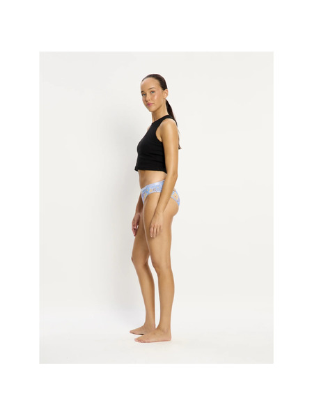Modibodi Chiloți menstruali Modibodi Classic Bikini Super Happy Daisy Blue