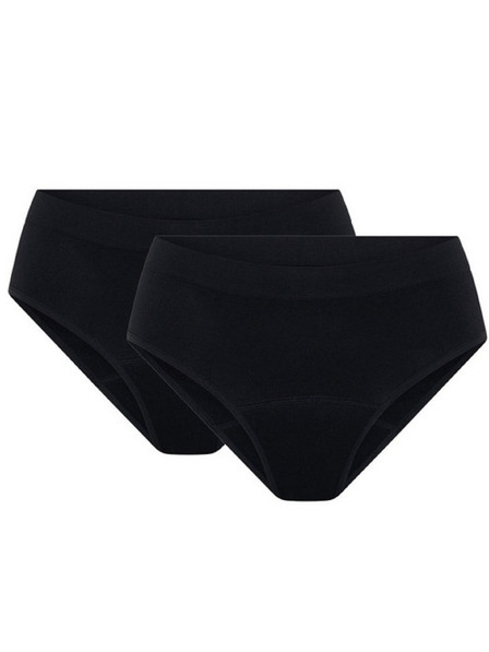 Modibodi Set de doi - Chilot menstrual Modibodi Soft Stretch Seamless Bikini Brief Moderate