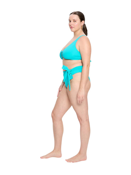 Modibodi Costum de baie menstrual Modibodi Molokai Hi-Waist Tie Bottom Ocean partea de jos