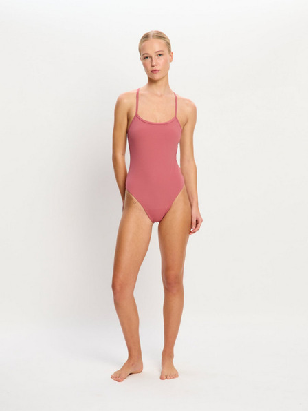 Modibodi Costum de baie menstrual Modibodi Molokai X Back One Piece High Absorbency Mauve o bucată