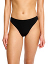 Modibodi Costum de baie menstrual Modibodi Hi-Leg Cheeky Bottom Super Black partea de jos