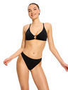 Modibodi Costum de baie menstrual Modibodi Hi-Leg Cheeky Bottom Super Black partea de jos