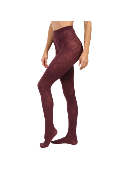 Golden Lady Ciorap-pantalon damă din nylon Golden Lady Illlusion 50 DEN roșu