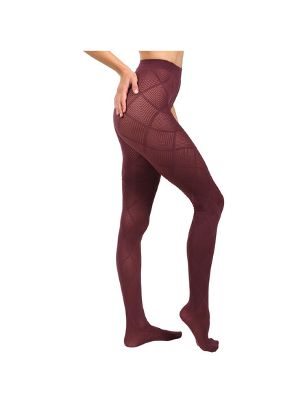 Golden Lady Ciorap-pantalon damă din nylon Golden Lady Illlusion 50 DEN roșu