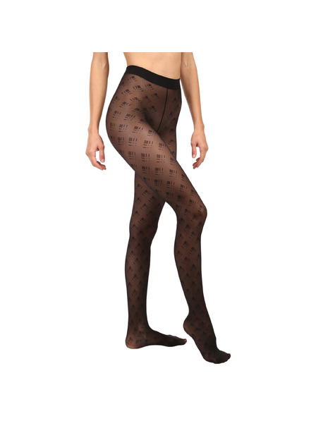 Golden Lady Ciorap-pantalon damă din nylon Golden Lady Graphic 30 DEN negru