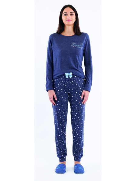 Sorbetto Pijama pentru femei Sorbetto Denisa albastru