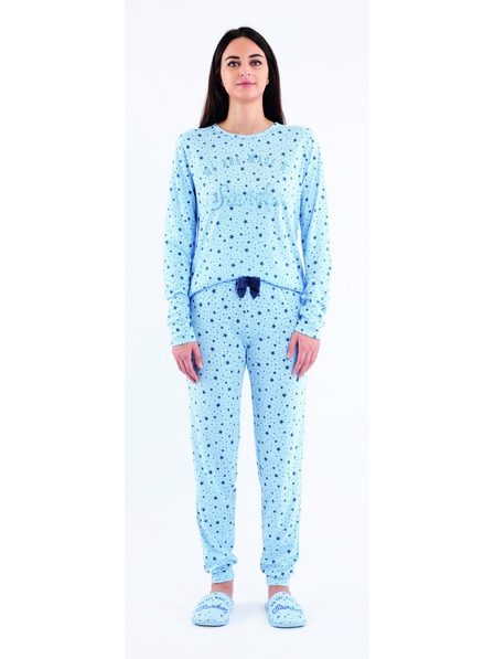 Sorbetto Pijama pentru femei Sorbetto Denisa albastru