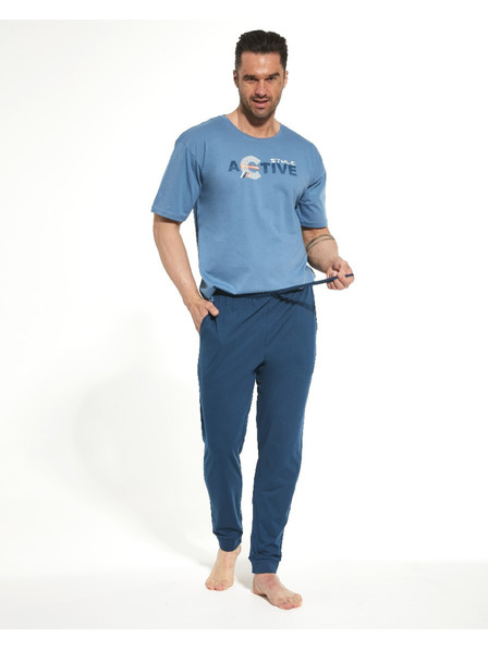 Cornette Pijama pentru bărbați Cornette albastru (462/206)