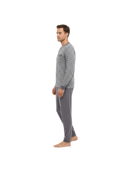 Gianvaglia Pijama pentru bărbați Gianvaglia multicolor (2501/grey)