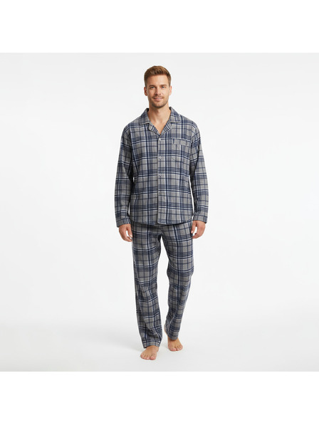 Gianvaglia Pijama pentru bărbați Gianvaglia multicolor (2502/grey)