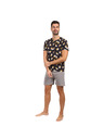 Lonka Pijama bărbați Lonka multicolori (Koffing bere/jumătate litru)