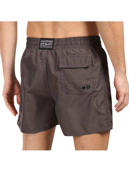 69slam Pantaloni de baie bărbați 69SLAM DARK GREY SAMOA multicolori