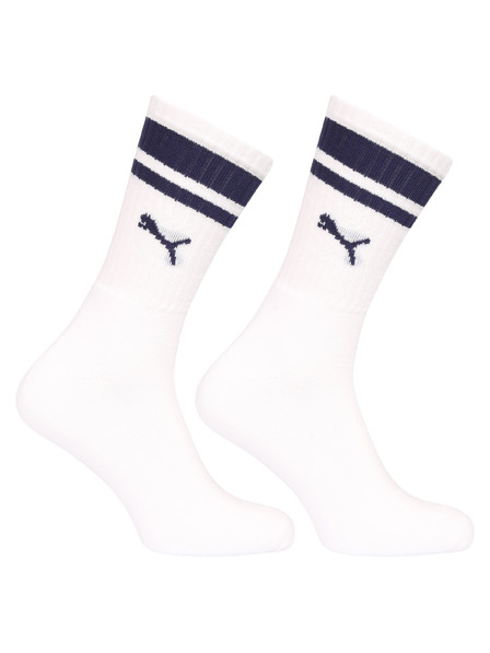 Puma Set de două - șosete Puma albe