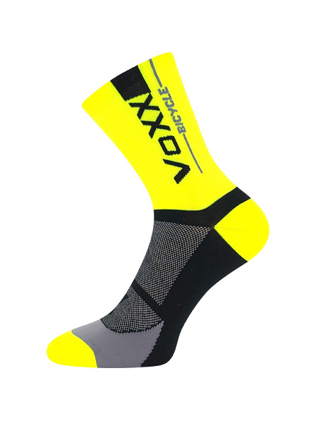 VoXX Șosete VoXX ciclism galben neon