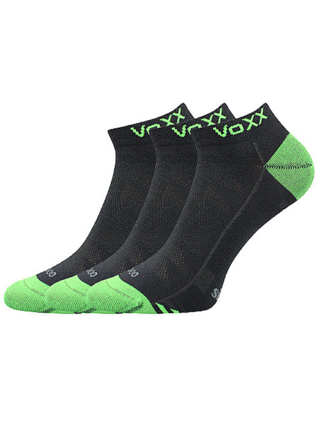 VoXX Set trei - șosete VoXX bambusice gri închis
