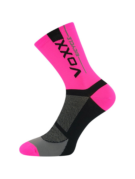 VoXX Șosete ciclism VoXX roz neon