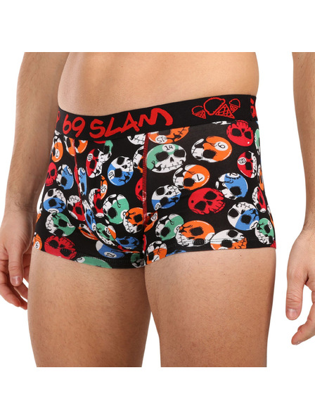 69slam Boxeri bărbătești 69SLAM SKULL ELIZAH bambus multicolori