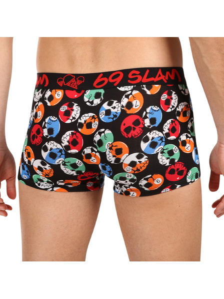 69slam Boxeri bărbătești 69SLAM SKULL ELIZAH bambus multicolori