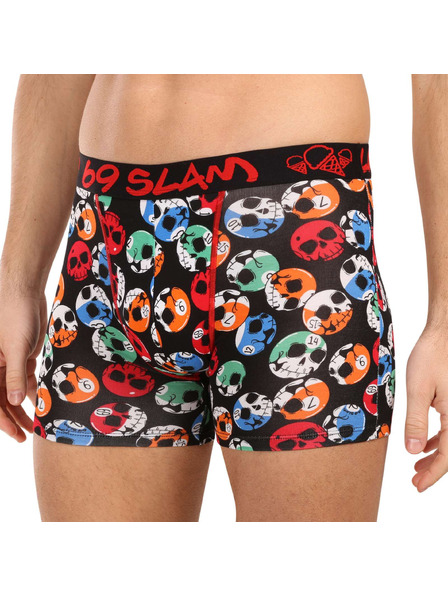 69slam Boxeri bărbătești 69SLAM GILBERT bambus multicolori