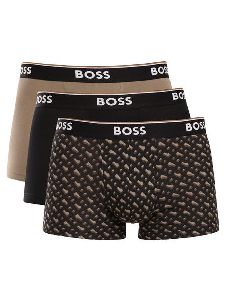 BOSS Set de trei - boxeri bărbați BOSS multicolori