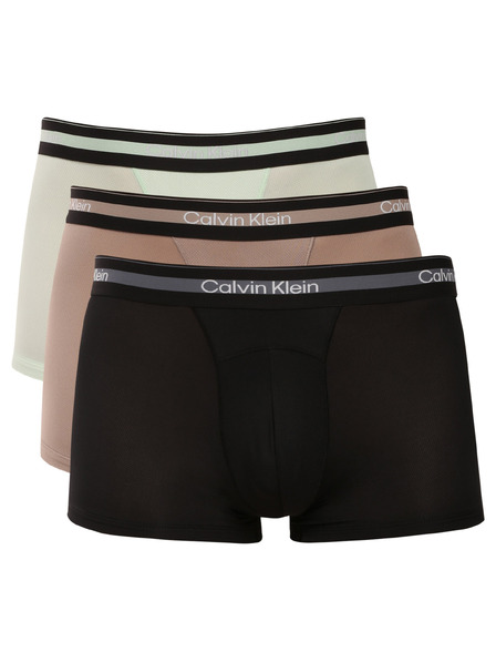 Calvin Klein Set de trei - boxeri bărbați Calvin Klein multicolori