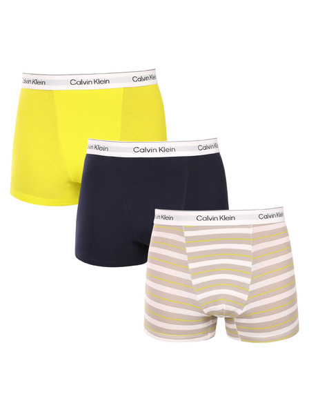 Calvin Klein Set de trei - boxeri bărbați Calvin Klein multicolori