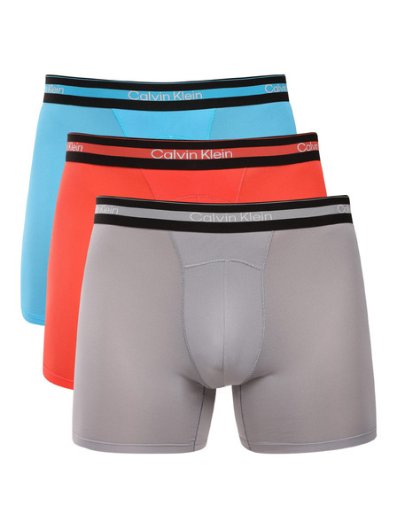 Calvin Klein Set de trei - boxeri bărbați Calvin Klein multicolori